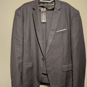 Classic Gray Men's Blazer by Calvin Klein